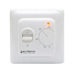 Механічний терморегулятор In-Therm RTC 70 Білий 203307 фото