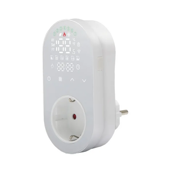 Wi-Fi терморегулятор In-Therm PLWT 012 у розетку Білий 203386 фото