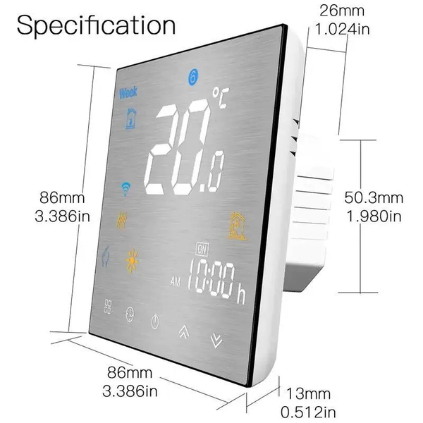 Wi-Fi Терморегулятор In-Therm PWT-003 203340 фото