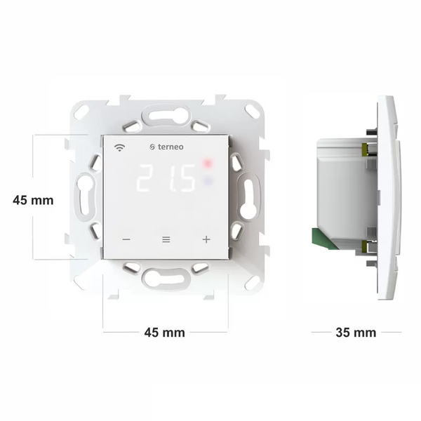 Wi-Fi терморегулятор Terneo SX Білий 203409 фото